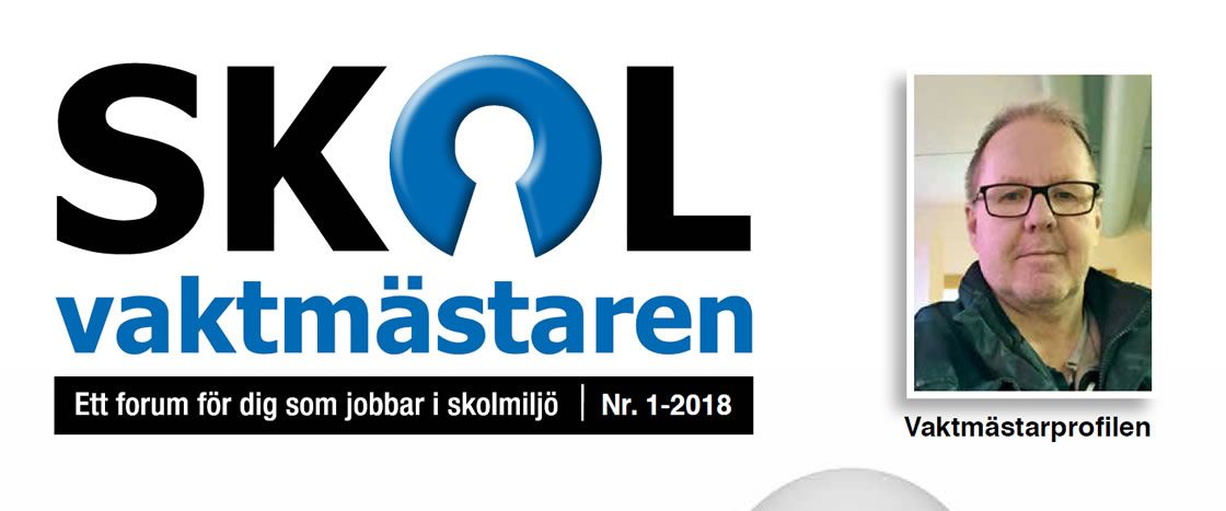 Tidningen Skolvaktmästaren nr 1-2018